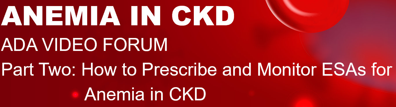 ADA Anemia in CKD Two